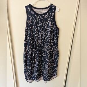 Athleta Womens XL Rincon Dress Blue Activewear Athleisure Sportswear Sporty